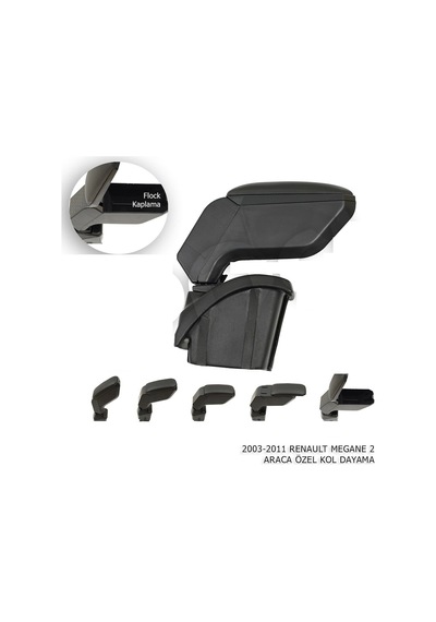 Renault Megane 2 Kol Dayama Kolçak Siyah 2003-2011 (553912705)