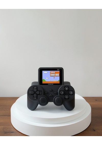 Atari S10 Retro Oyun Konsolu, 520 Oyunlu Tv Bağlantılı Taşınabilir Şarjlı