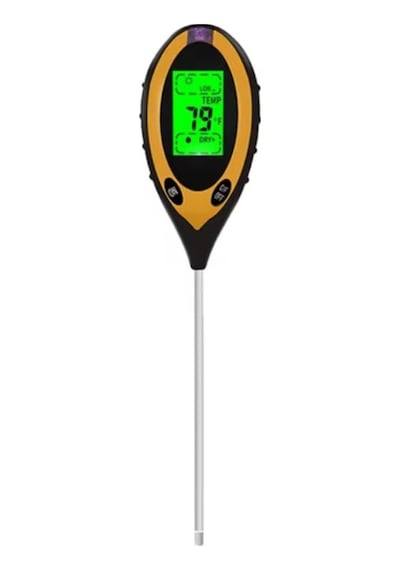 Ayrex Toprak Ph Test Cihaz 4'ü 1 Arada Ph Işık Nem Ve Sıcaklık Ölçer 0