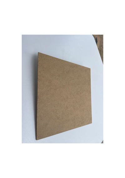 3 Mm 60x60 Mdf Plaka 2 Adet - Hobi, Maket, Ahşap El Sanatları İçin Uygun 2 Li Paket 60 X 60