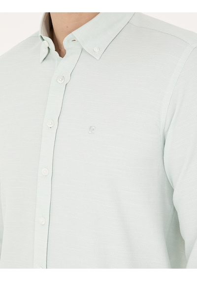 Pierre Cardin Erkek Çağla Gömlek Desenli 50291042-vr016 Çağla