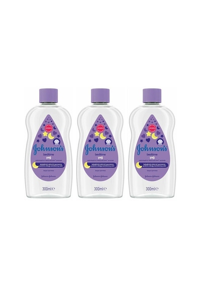 Johnson's Baby Bedtime Bebek Yağı 3 x 300 ML
