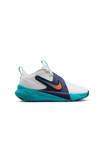 Nike Team Hustle D 12 Basketbol Ayakkabısı Hf6279-107 Beyaz - Mavi