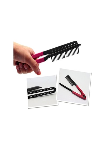 Kabartma Düzleştirme Tarağı New Hair Comb - Zmff-769037 Çok Renkli