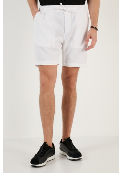 Buratti Erkek Short Cf24S657850 Beyaz
