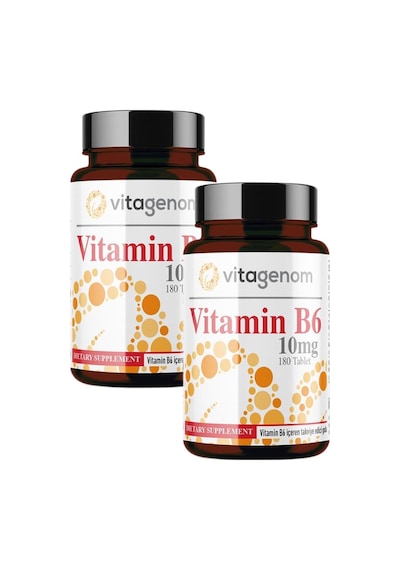 Vitagenom Vitamin B6 10 MG 2 x 180 Tablet