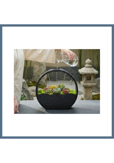 Buradabulabilirsin 3d Baskı Self-watering Planter - Kendi Kendini Sulayan Saksı-siyah Bbz