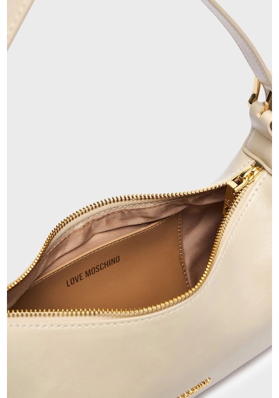 Love Moschino Logolu Ayarlanabilir Omuz Askılı Çanta Bayan Çanta Jc4390pp1pko0110 Bej