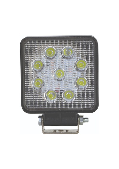 Wolfram 31903 12v-24v Çalışma Lambası 9led Kare