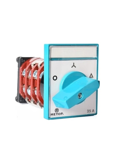 Mt031-25 Yıldız Üçgen Motor Şalteri