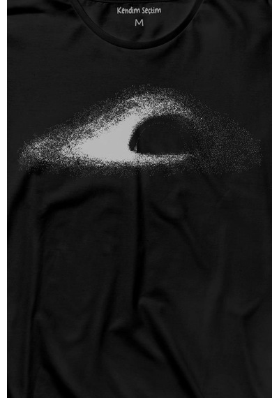 Kara Delik Uzay Zaman Galaksi Karadelikler Cosmos Kümesi Uzun Kollu Tişört Baskılı T-shirt 001