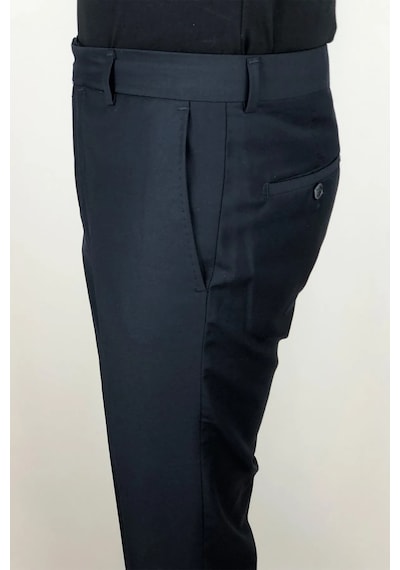 Toricelli Dmctekstil Erkek Yüksek Bel Italyan Kesim Slim Fit Yandan Cep Dar Paça Kumaş Pantolon Lacivert Toricelli Dmctekstil Erkek Yüksek Bel Italyan Kesim Slim Fit Yandan Cep Dar Paça Kumaş Pantolon Lacivert