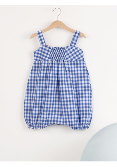 Denokids Mshb&g Yıldız Ekose Kız Salopet Çok Renkli