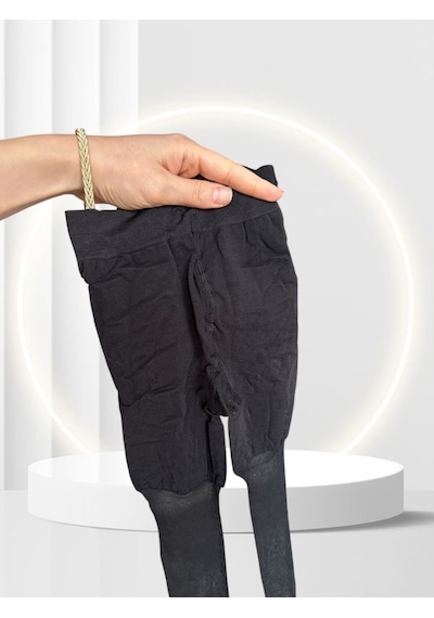 Intive 20 Den Pop-up Lift-up Shape Korseli Yarı Parlak Külotlu Ço Siyah