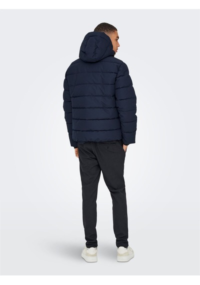 Only & Sons Onscayson Puffa Otw Noos Erkek Mavi Mont - 22019598 Mavi