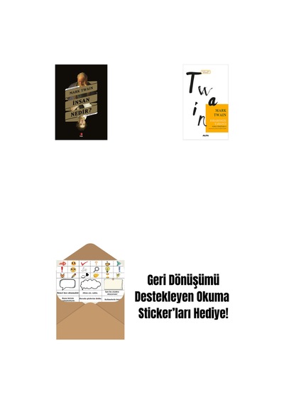 İnsan Nedir + Esrarengiz Yabancı + Okuma Sticker'ları