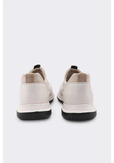 Derinet Comfort Taban Erkek Sneaker Kırık Beyaz Kırık Beyaz