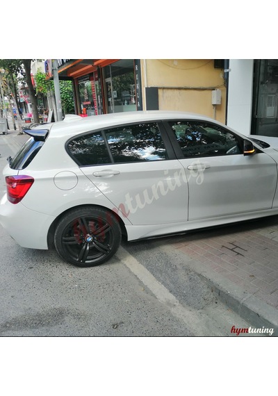 Bmw 1 Kasa F20 Marşpiyel Çıtası - Piano Black - Abs Plastik