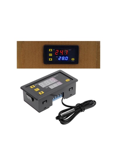 W3230 12v Dc Dijital Sıcaklık Kontrol Cihazı Led Ekran Termostat