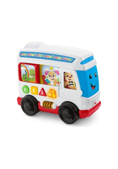 Mattel Fisher Price Fhf20 - Köpekçiğin Eğitici Otobüsü Türkçe