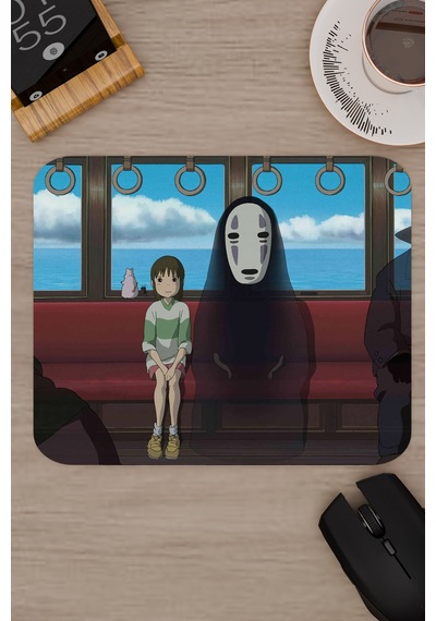 Spirited Away Kaymaz Dikişli Kauçuk Oyuncu Mousepad V4 - 22x18 Gaming Mouse Pad Fare Altlığı