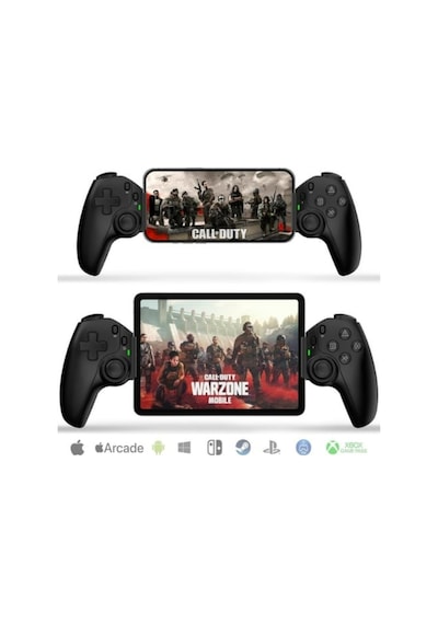 D9 Telefon Tablet Gamepad Bluetooth Kontroller 5.2 Kablosuz Android Apple iOS Uyumlu Ps4 Switch Pc