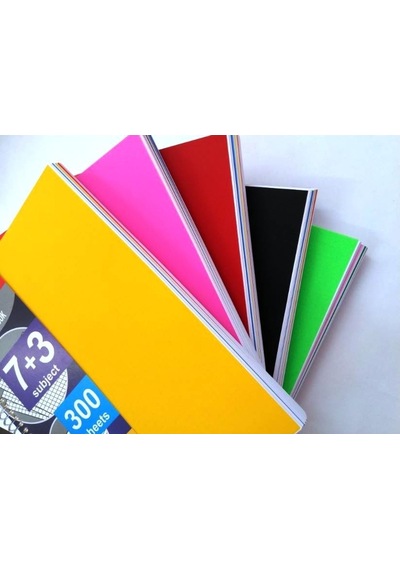 Tigra Plastik Kapak Spiralli Ayraçlı 7+3 Defter 300 Yp.