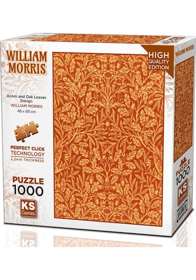 Ks Games 1000 Parça Meşe Palamudu Puzzle - William Morris