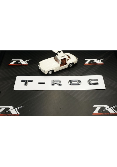Vw Volkswagen T-Roc Bagaj Krom Abs 3M 3D Yazı Logo Amblem (511537140)