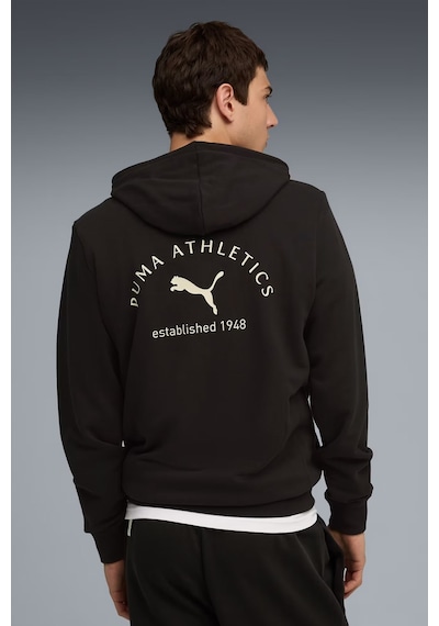 Puma Class Graphic Erkek Sweatshirt Siyah