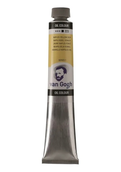 Talens Van Gogh Yağlı Boya 200 Ml 223 Naples Yellow Deep Karışık, Çok Renkli