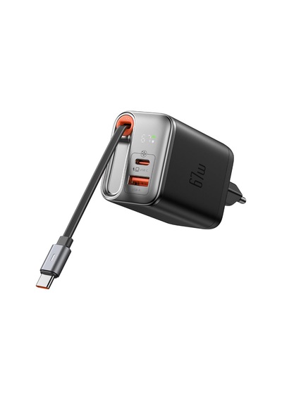 Tr Ch-4100 67w Gan Typec Kablolu Hızlı Şarj Adaptörü