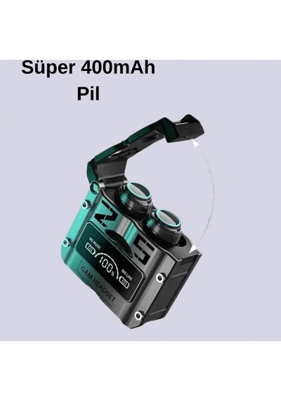 Bluetooth Kulaklık Kablosuz Anc Gürültü Önleyici Stereo Ses Yeni Nesil 00