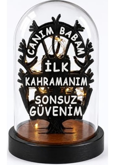 Günü Hediyesi Babaya Hediye Led Lamba Kayınpedere Hediye Gece Lambası