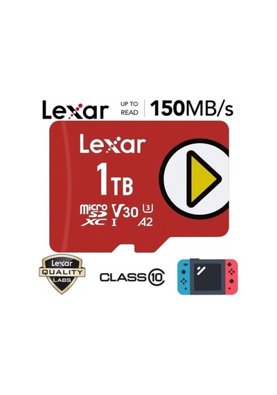 Lexar Play Lmsplay001t-bnn Uhs-ı U3 A2 V30 1 Tb Micro Sd Kart