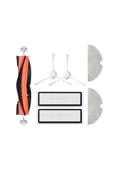 Xiaomi 2C Vacuum Mop Uyumlu Yedek Fırça Hepa Filtre Mop -7 Parça