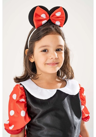YAĞMUR KOStütüM Taç Hediyeli Minnie Kız Çocuk Kırmızı Puantiyeli Doğum Günü Elbisesi & Parti Kostümü Karışık Renkli YAĞMUR KOStütüM Taç Hediyeli Minnie Kız Çocuk Kırmızı Puantiyeli Doğum Günü Elbisesi & Parti Kostümü Karışık Renkli