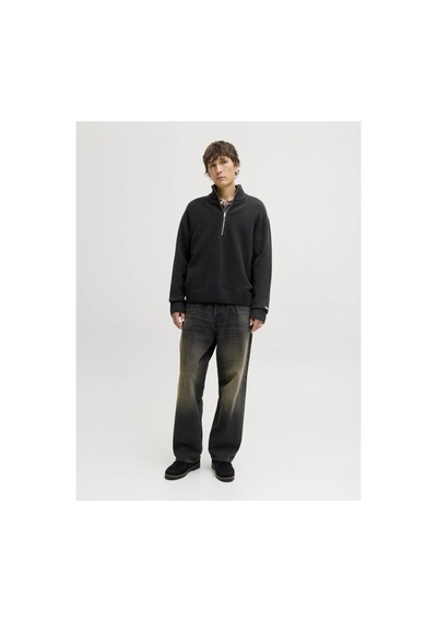 Jack & Jones Jornorrebro Erkek Kazak 12282749 Siyah