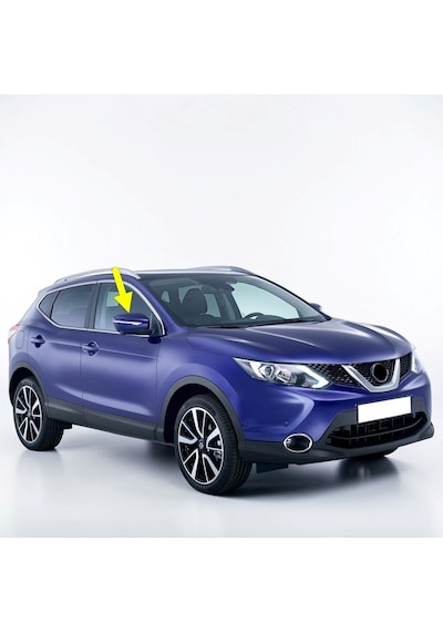 Nissan Qashqai J11 2014-2018 Sağ Dış Dikiz Ayna Üst Kapağı