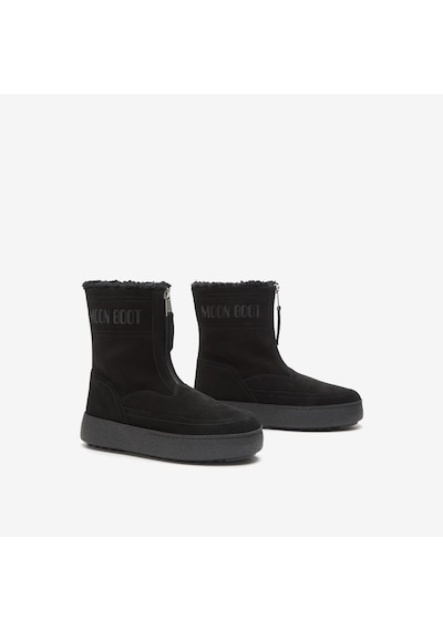 N001 Black Bot Kadın 80d2450250 Moon Boot Mb Ltrack Lara siyah