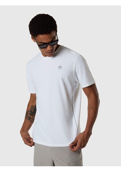 North Sails Erkek T-shirt-33402 Beyaz