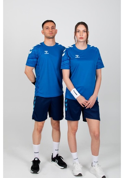 Hummel Line Antrenman Tişört Mavi