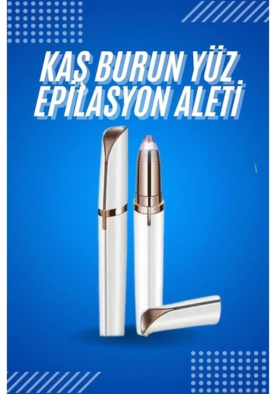 Yüz Epilatör Kıl Kaş Bıyık Tüy Alma Aleti Kaş Bıyık Alma Epilatörü