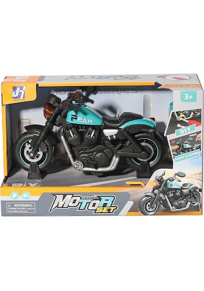 8080a-10 12 Müzikli Ve Işıklı Motorsiklet