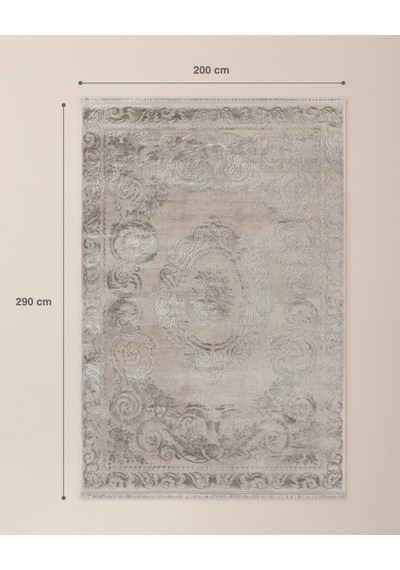 Madame Coco Dareau Halı - 160x230 cm Gri