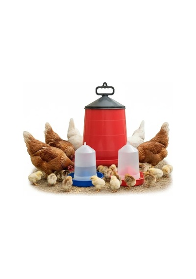 Askılı Tavuk Yemlik 8 Kg + Civciv Suluk 0.75ml Ve Yemlik 750gr