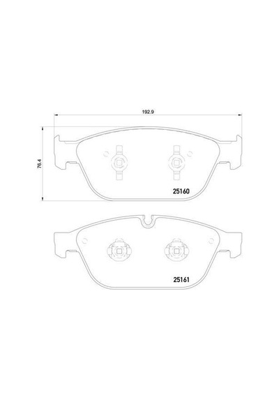 VALEO 670282 Ön Disk Fren Balatası Audi A8 2.0/3.0D 09/11 Audi A8 Quattro 3.0/4.0/4.2/6.3/3.0D/4.2D 11/09