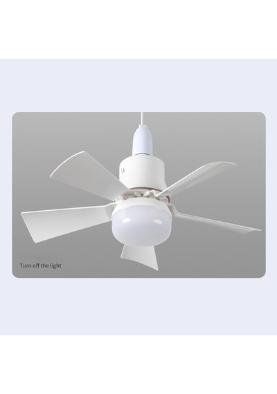 82 Watt Vantilatör 3 Kademe Hız Dimmerli 3 Renk Led Işık Cata Karayel Kumandalı Fan Torch Led Ampul Çok Renkli