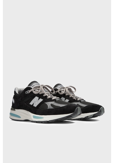 New Balance Deri Karışımlı Sneaker Ayakkabı Erkek Ayakkabı U991bk2 Siyah