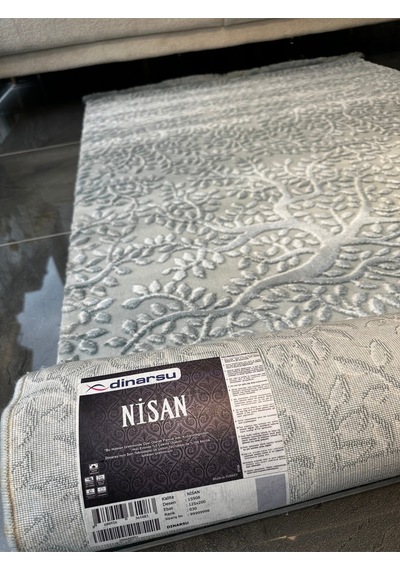 Nısan Halı Salon, Oturma, Yatak Odası Halısı Desen Kodu 15908-030 Turkuaz